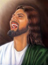 Image result for laughing jesus images