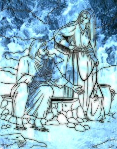 Jesus and the Samaritan woman